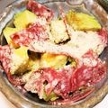 亜矢佳's cooksnap of when they made アボカドとサラミのチーズ黒胡椒和え☆.