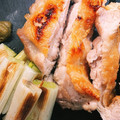 クックQNJCOI☆'s cooksnap of when they made 魚グリルで簡単！鶏もも肉とネギの塩焼き♪.
