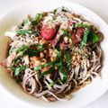 nana_tenjo's cooksnap of when they made 納豆＊梅のさっぱり☆冷やしそばorうどん.
