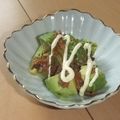 きらり流れ星's cooksnap of when they made 鯖缶で簡単バル風おつまみ.