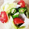 ねこぱんち☆れんだ's cooksnap of when they made オクラとトマトのサッパリ梅サラダ.