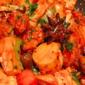 ナエぴょン's cooksnap of when they made 麻辣香鍋：シビ辛な牛肉と筍と蓮根の炒め物.
