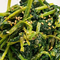 オージー子's cooksnap of when they made ほうれん草のごま和え.
