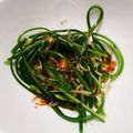 ☆アンシェル☆'s cooksnap of when they made 超簡単☆ニラの花のおひたし.