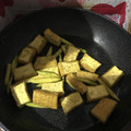 みけねこさま's cooksnap of when they made 節約☆厚揚げ豆腐とアスパラのカレー炒め.