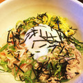 ちいちい116's cooksnap of when they made 再現！月見ツナマヨ丼.