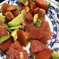 shizue62's cooksnap of when they made 簡単★アボカドトマトサラダ.