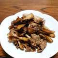 ぶん☆ぎん's cooksnap of when they made 牛肉と舞茸、牛蒡の炒め煮（時雨煮風）.