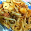 ユーロン's cooksnap of when they made 超簡単☆こく旨！甘辛ナポリタン焼きうどん.