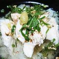 るる＊。's cooksnap of when they made 冷やし茶漬け鶏飯.