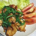 たろ251's cooksnap of when they made 鶏もも肉の味噌焼き.