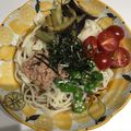 クックCKWZHQ☆'s cooksnap of when they made シーチキンぶっかけうどん.