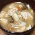 ロメロメロメロ's cooksnap of when they made おいしい豚汁♪豆腐入り♡.