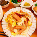 のんちごはん♡'s cooksnap of when they made マヨネーズ大好き スパムと卵の野菜炒め.