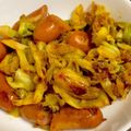 マクドなるほど's cooksnap of when they made 春キャベツで♡ソーセージのカレー炒め.