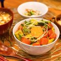yuminas's cooksnap of when they made アボカドとサーモンの無敵漬け丼.