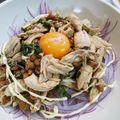なかよしﾘﾝｺ♥️'s cooksnap of when they made 鶏ささみと納豆のサッパリ和風ユッケ.