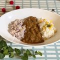 サヤスカマカン's cooksnap of when they made これは逆？でも楽し〜カレーに2種のご飯！.