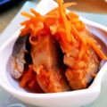 黒鯛一直線's cooksnap of when they made シメサバ・キムチ和え.