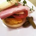 horseland's cooksnap of when they made Ham & Egg Muffin.