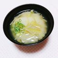 まあまま☆0403's cooksnap of when they made ∅じゃがいも 茄子 もやし の味噌汁∅.