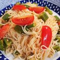 YUKIKOblue's cooksnap of when they made オクラの韓国風あえ麺.