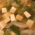 クックQULPYE☆'s cooksnap of when they made お豆腐とねぎのお味噌汁.