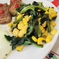 U☆kaoru's cooksnap of when they made ＊ほうれん草とコーンのバター醤油炒め＊.