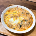 makopi_31's cooksnap of when they made レンジで簡単♪さば缶しめじのキムチ卵とじ.