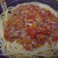 プーニー's cooksnap of when they made ■トマトたっぷりミートソース■.