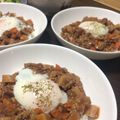 にわぴー's cooksnap of when they made たけのこ入りドライカレー★温泉たまご.