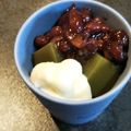 くるくるくるめっこ's cooksnap of when they made 冷やし抹茶白玉ぜんざい.
