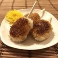 のりぞう22's cooksnap of when they made 残りご飯で五平餅・しょうゆ味.