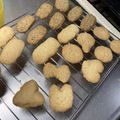 いさうさ's cooksnap of when they made 簡単 落雁クッキー ちんすこう.