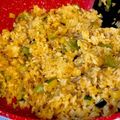 ゆのはな's cooksnap of when they made ピリッ！即席 スパイシーカレーピラフ.