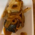 H♡S's cooksnap of when they made スピーディ♬鯖缶と焼豆腐の煮物☆.