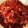 米粉ねこさん's cooksnap of when they made 和風冷製パスタ&ぶっかけうどんトマトつゆ.