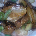 むーーさん's cooksnap of when they made 甘辛☆ナスと玉ねぎのごま味噌炒め.