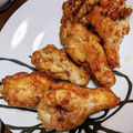 nanaねぇ。's cooksnap of when they made ～甘酢揚げ～鶏手羽中の黒酢あん唐揚げ.