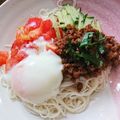 あやすちゃん's cooksnap of when they made 夏野菜の肉みそまぜ麺.
