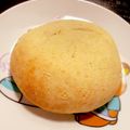 あちゃっこ♪'s cooksnap of when they made 小麦ファイバーパン　1個　糖質2.34.