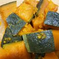 ♡くりーむ♡'s cooksnap of when they made ストウブ鍋でホクホクかぼちゃの煮物♪.