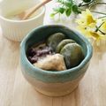 runa10's cooksnap of when they made ✿抹茶白玉の練乳がけ✿.