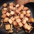 みこひろママ's cooksnap of when they made 厚揚げとしめじのｶﾚｰ炒め.