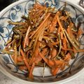 yummy?'s cooksnap of when they made きんぴらごぼう.