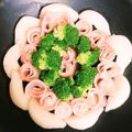 青い服's cooksnap of when they made 秋のオードブル♪生ハム＆梨の薔薇❁.