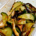 ケー♪'s cooksnap of when they made ちくわときゅうりの食べるラー油和え☆.