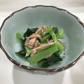 ❁Abake❁'s cooksnap of when they made 小松菜とツナのナムル.