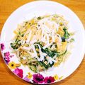 かわゆう1211's cooksnap of when they made ★水菜と卵のふんわり炒め★.