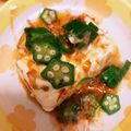 67luna's cooksnap of when they made おかかオクラの冷や奴.
